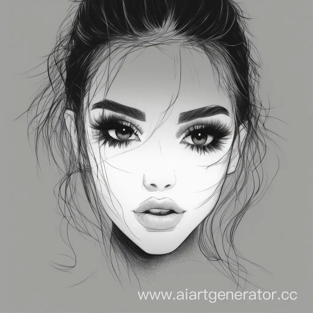 Elegant-Girl-with-Striking-Eyelashes-on-a-Stylish-Black-Background