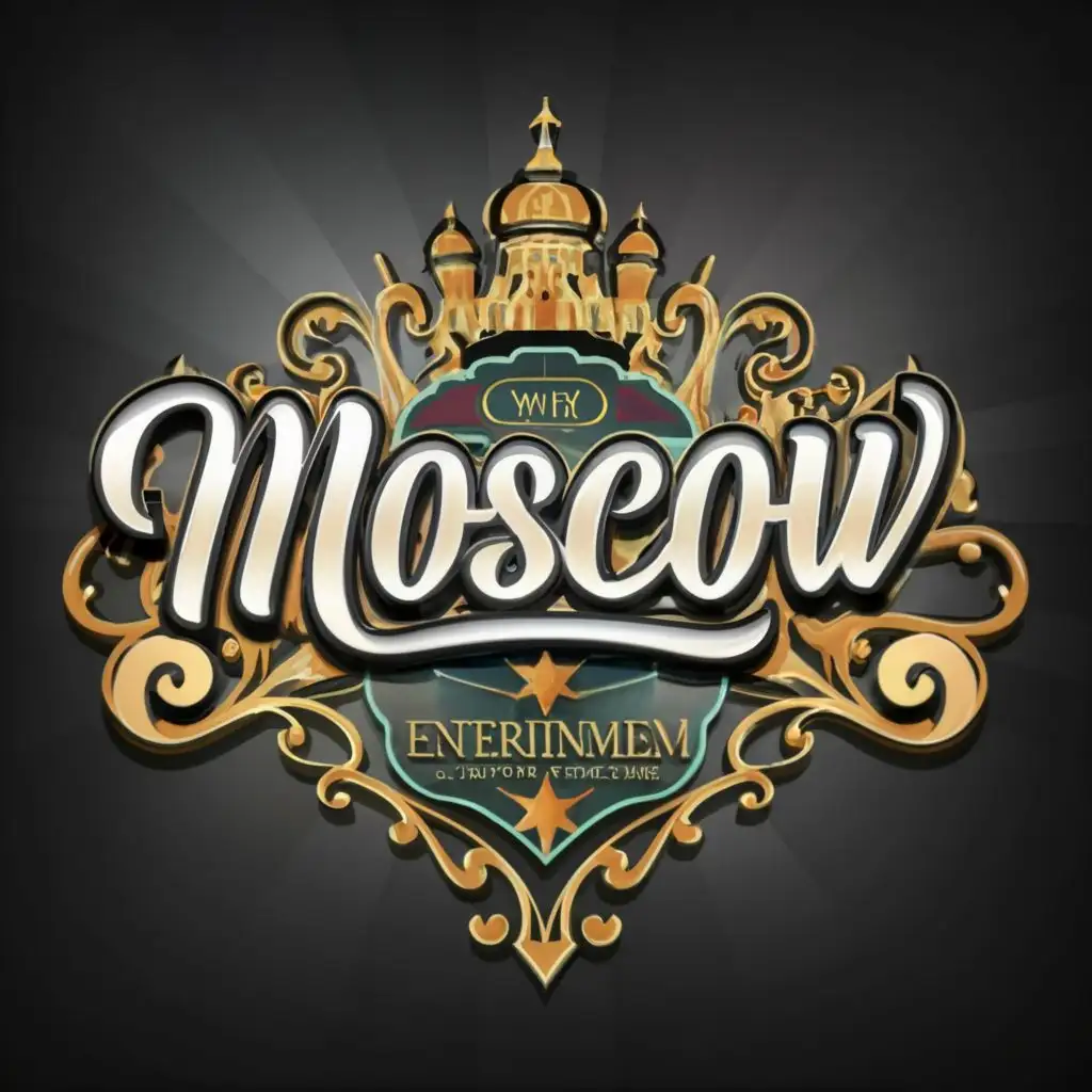 LOGO-Design-For-Moscow-Luxurious-Street-Graffiti-Style-Typography-for-Entertainment-Industry