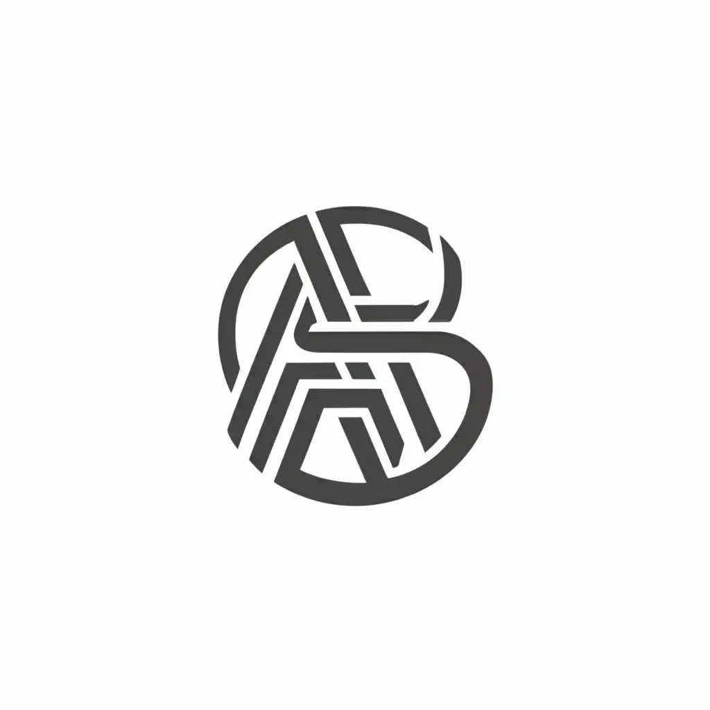 a logo design,with the text "AAB", main symbol:circle,Moderate,clear background
