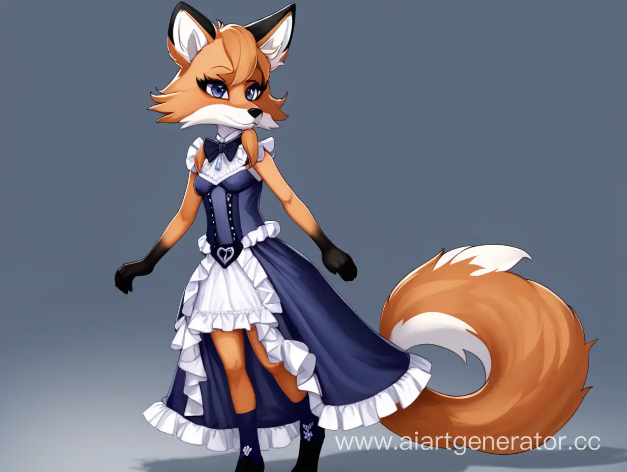 Fox-Furry-Femboy-Fashionably-Dressed