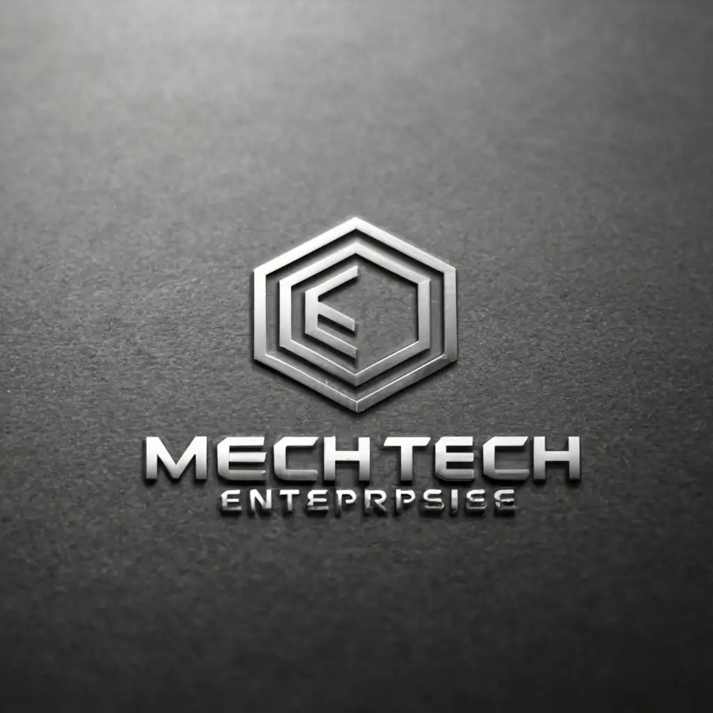 a logo design,with the text "Mech Tech Enterprises", main symbol:autocad,Moderate,clear background