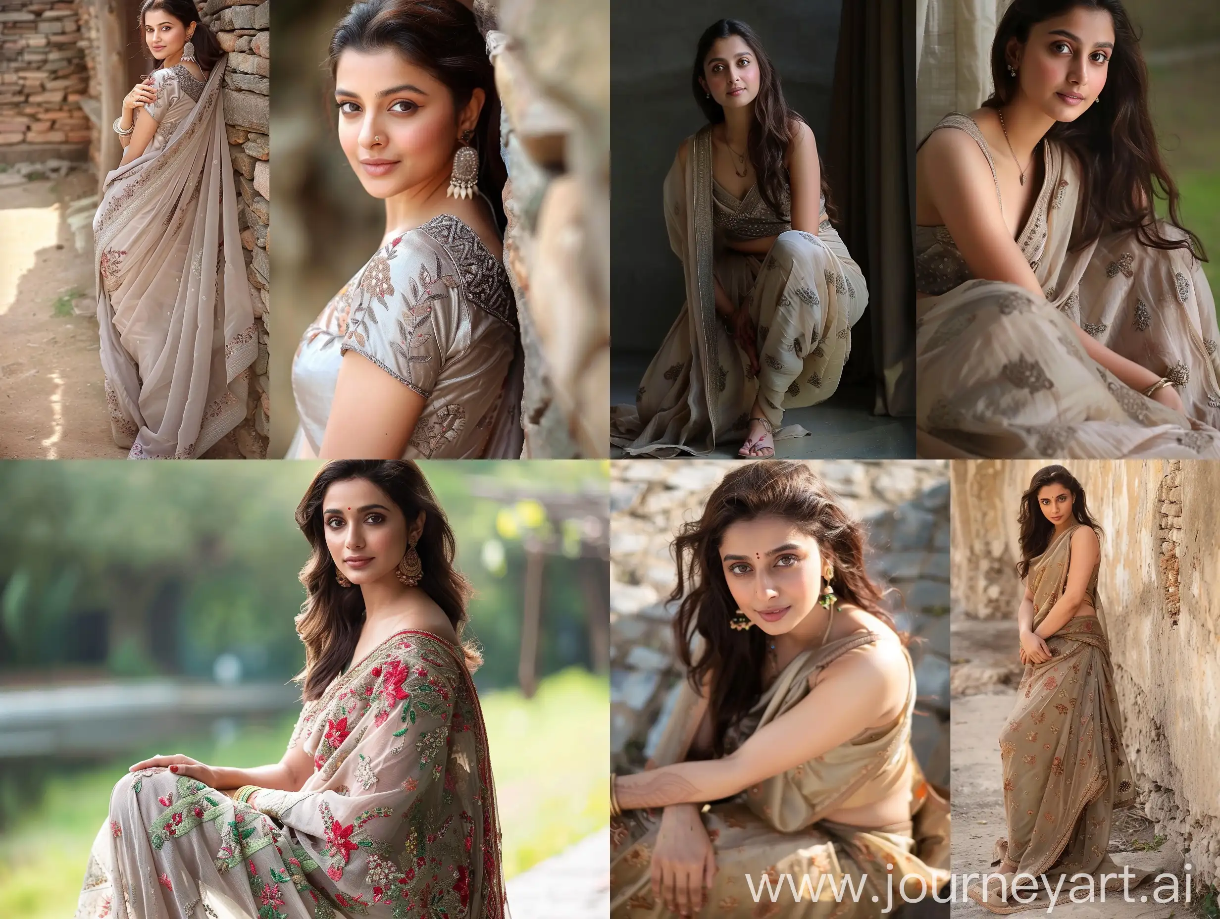 Bollywood-Star-Alia-Bhatt-Radiates-Elegance-in-Adorable-Saree-Pose