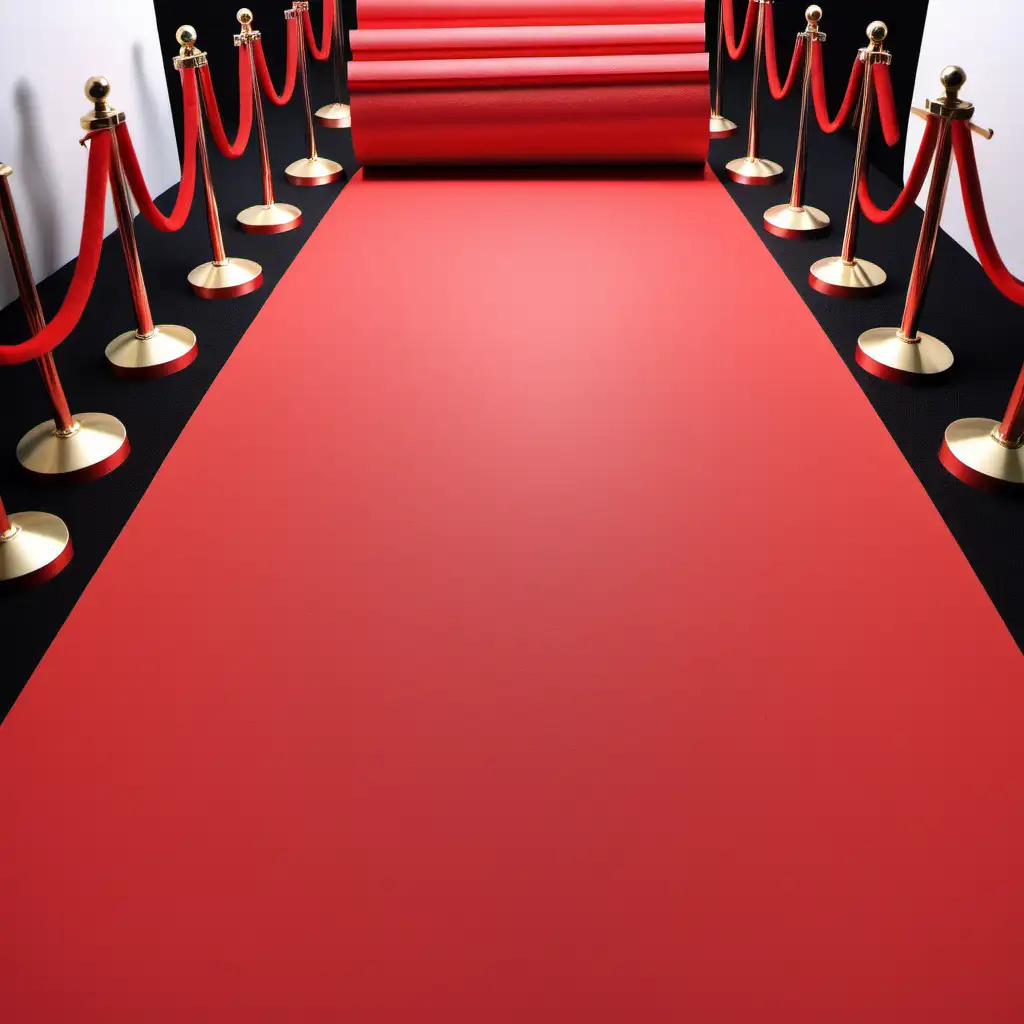 Innovative Paper Red Carpet Rollout for Creative Projects