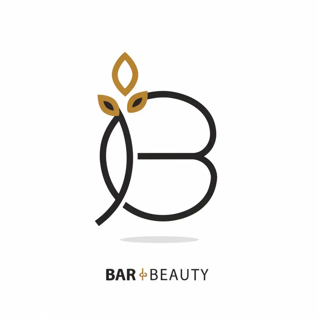 a logo design,with the text "Bar Beauty", main symbol:Beauty,Minimalistic,clear background