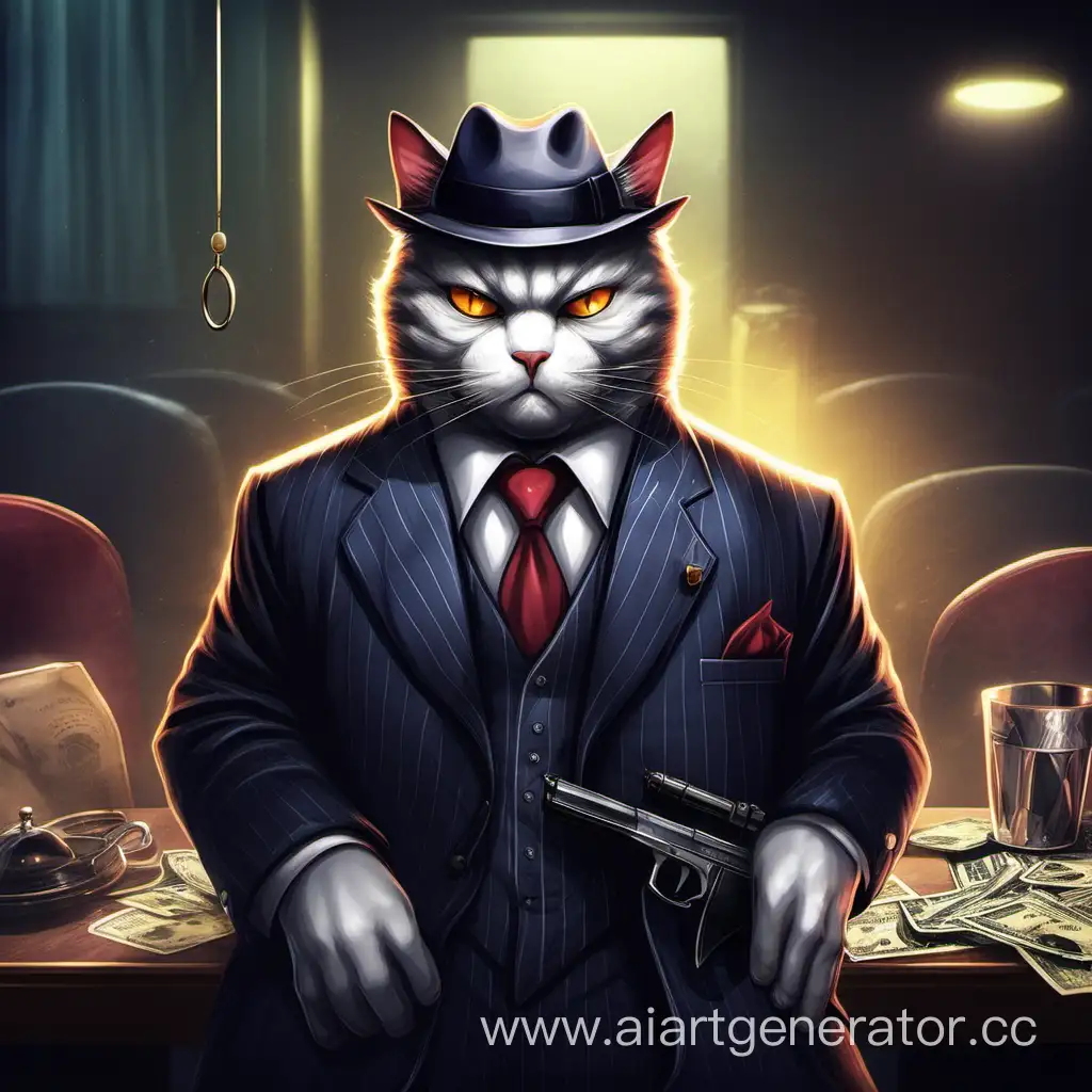 Sly-Cat-in-Mafia-Attire