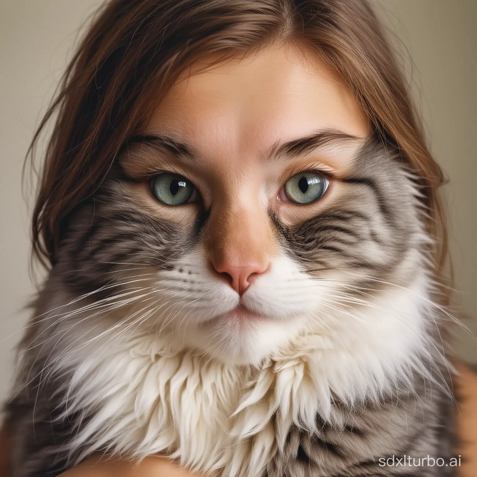 Hybrid-HyperDetailed-Kodak-Pentax-Photo-Fluffy-Cat-and-Beautiful-Sexy-Girl