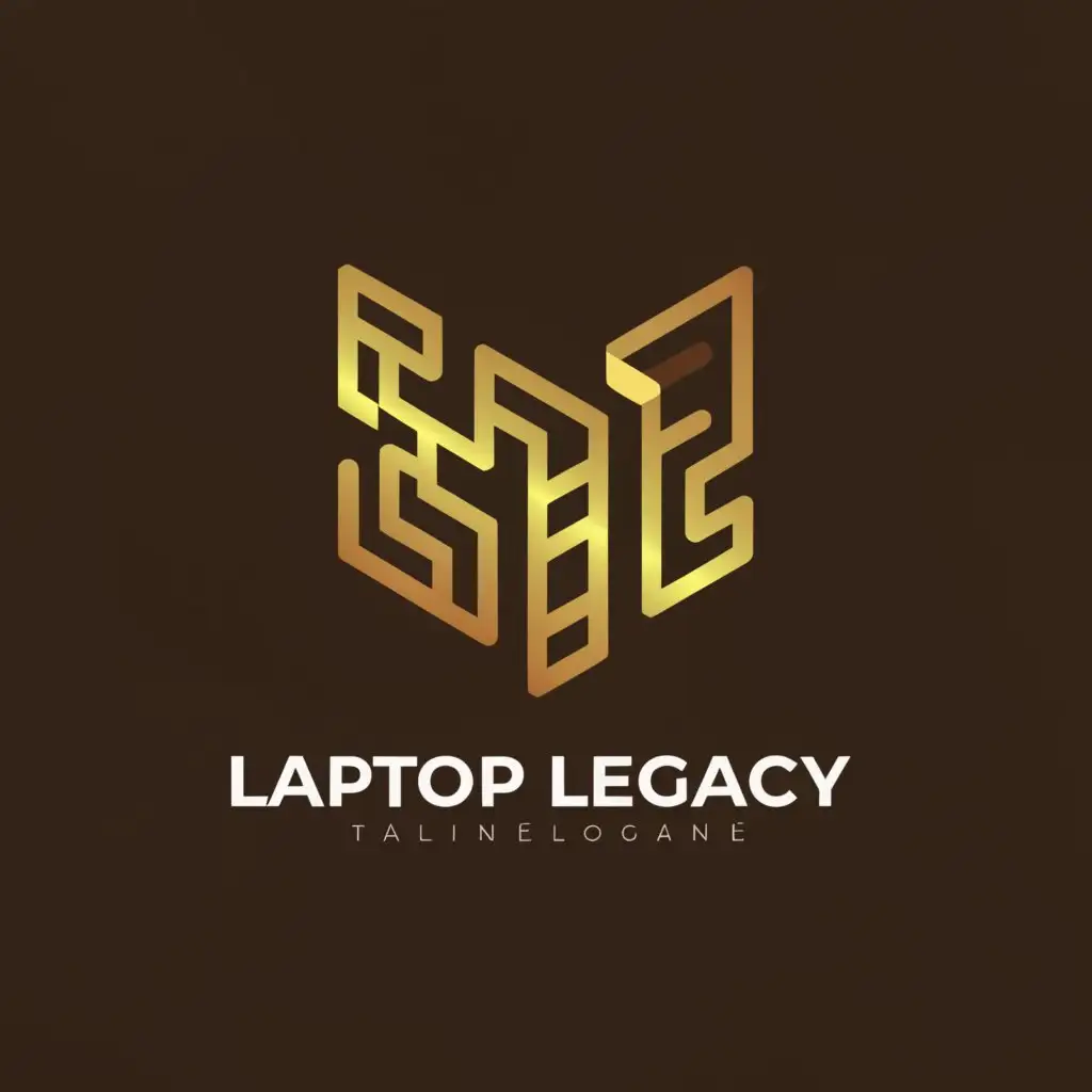 a logo design,with the text "Laptop Legacy", main symbol:LL,complex,be used in Technology industry,clear background