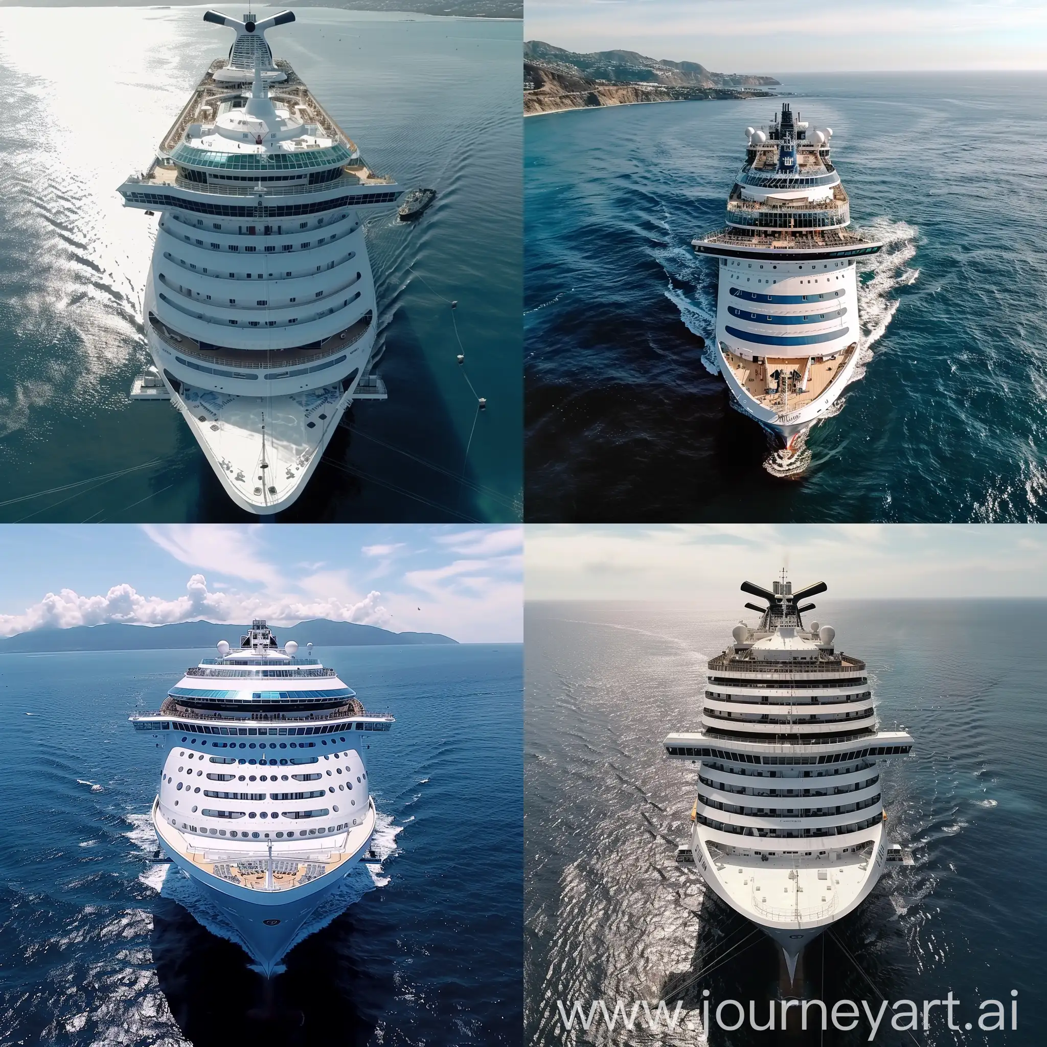 Aerial-Filming-of-Pacific-Cruise-Ship