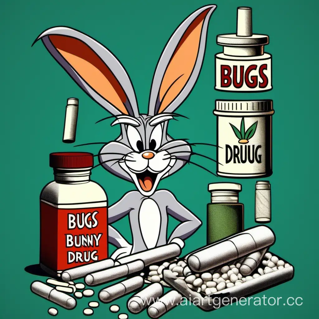 Playful-Bugs-Bunny-with-a-Mischievous-Grin