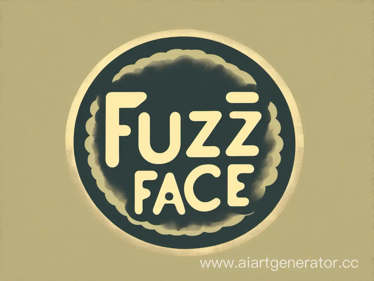 Vintage-Minimalist-Fuzz-Face-Logo-Design