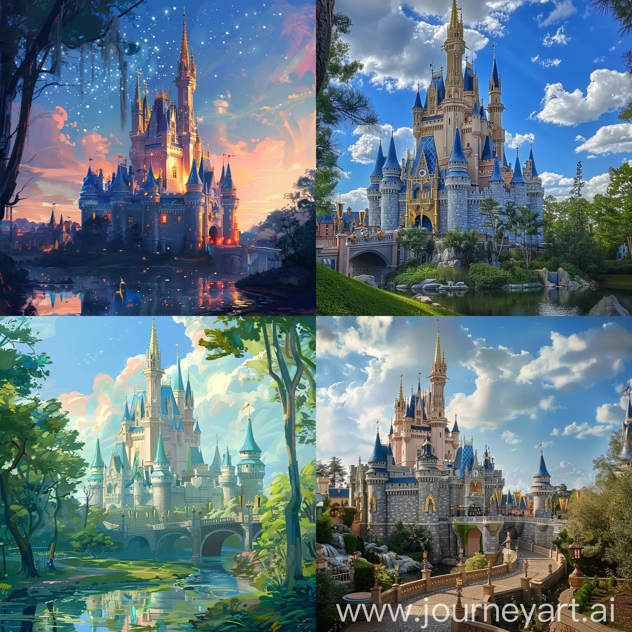 Enchanting-Magic-Kingdom-with-Vibrant-Colors
