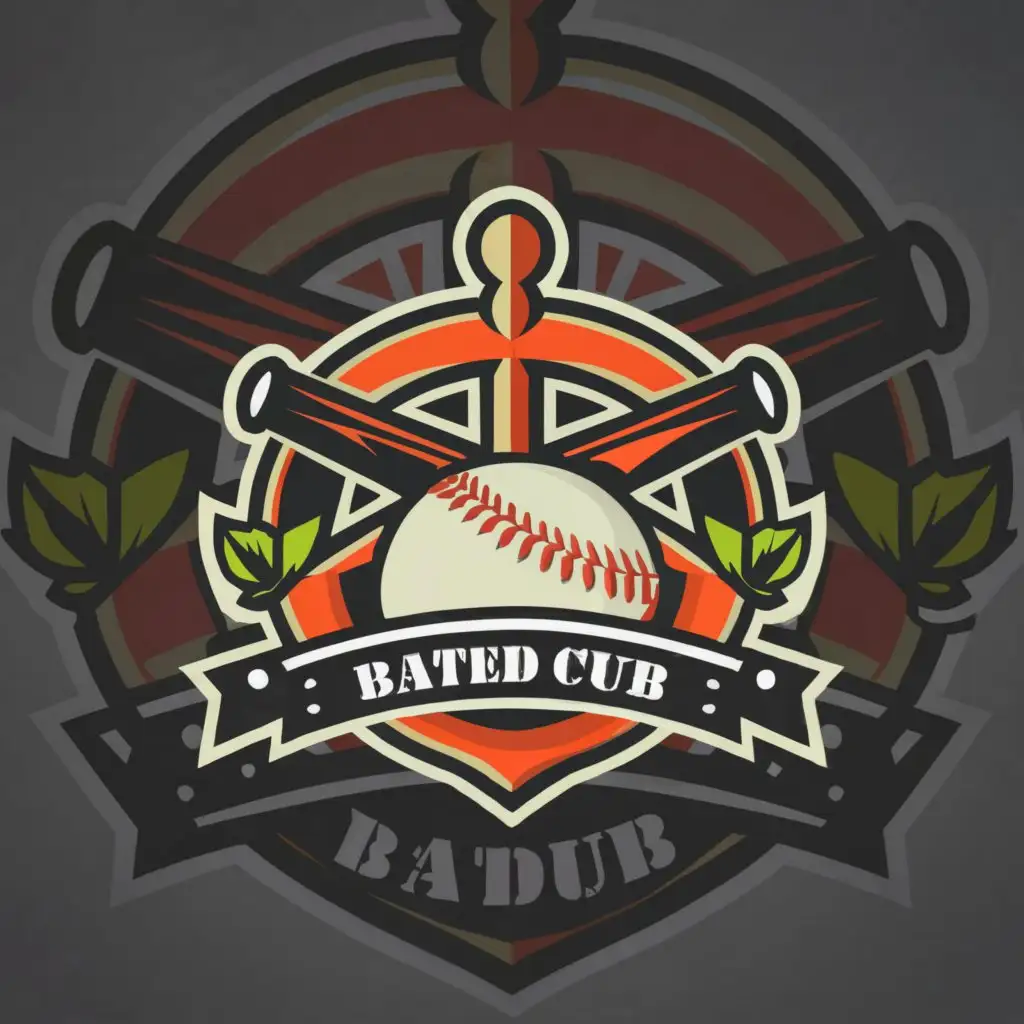a logo design,with the text "ARTADI MAGSAYSAY BATTED CLUB", main symbol:Baseball/Softball,Minimalistic,be used in Sports Fitness industry,clear background