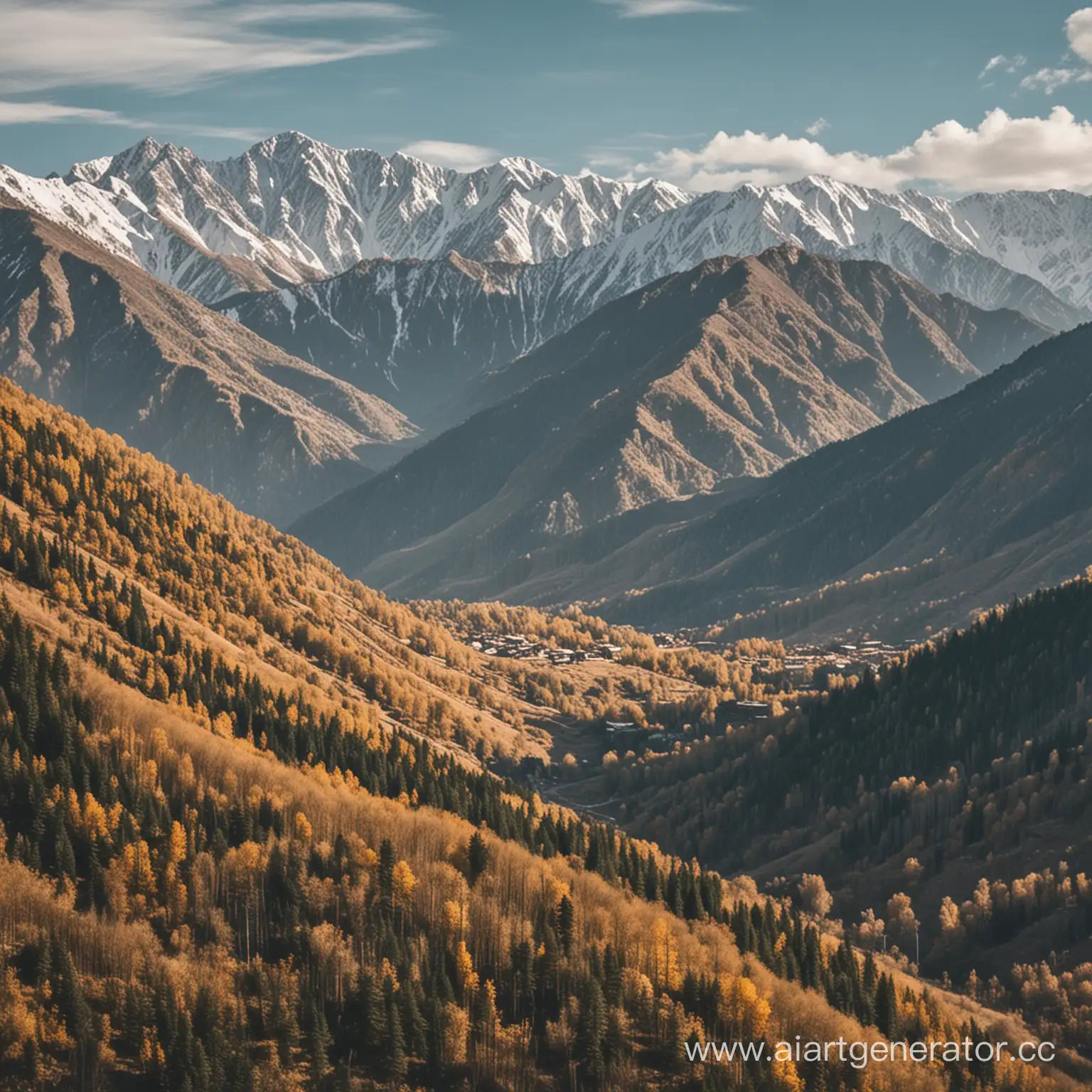Majestic-Almaty-Mountain-Landscape-A-Breathtaking-Panorama-of-Natures-Splendor