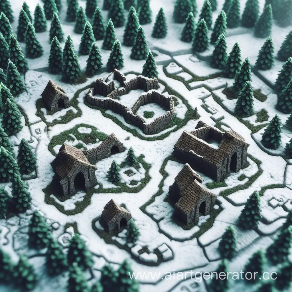 Detailed-DD-Snowy-Forest-Map-with-Stone-Ruins