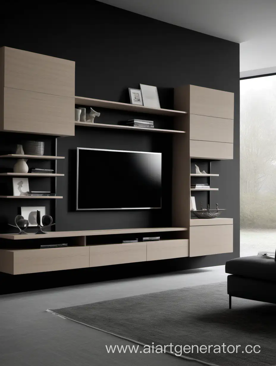 Contemporary-Living-Room-Wall-Unit-with-TV-Cabinet