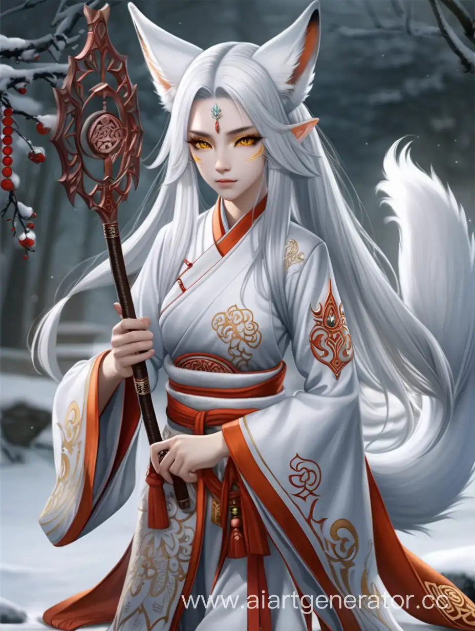 Mystical-Fox-Spirit-with-Eight-Tails-and-Elven-Elegance