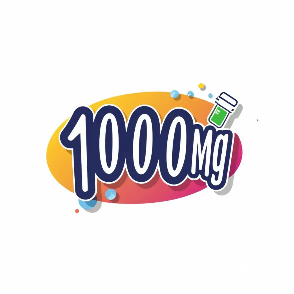 logo, Medical, with the text "1000MG", typography, be used in Medical Dental industry straight