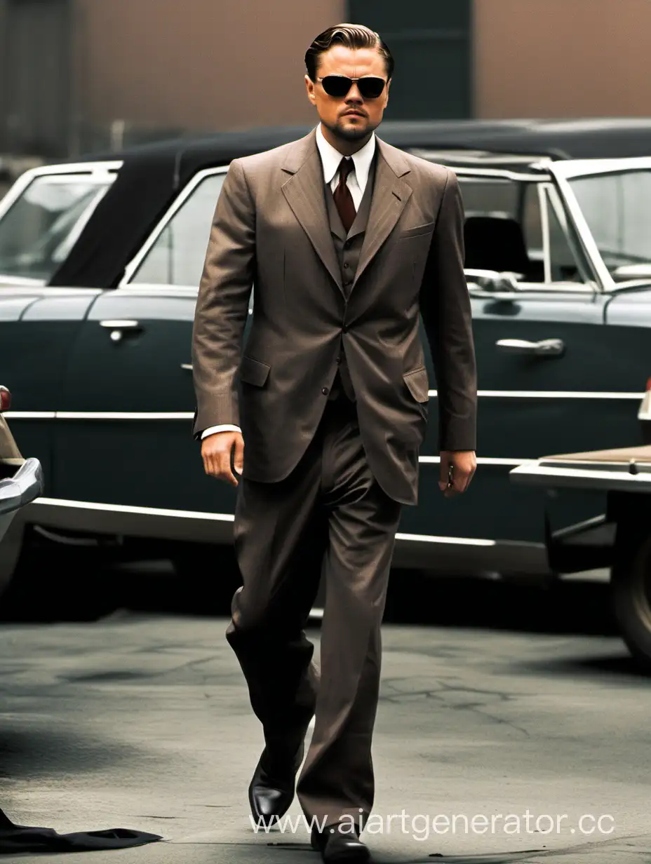 Leonardo-DiCaprio-Mafia-Portrait-in-FullLength