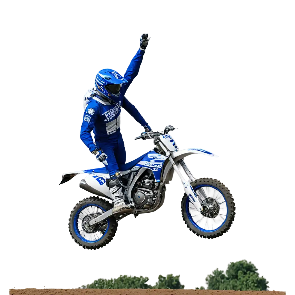 Wr250f doing a wheelie