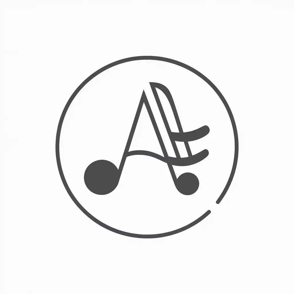 логотип для приложения с названием Accorda, которое предназначено для музыкантов