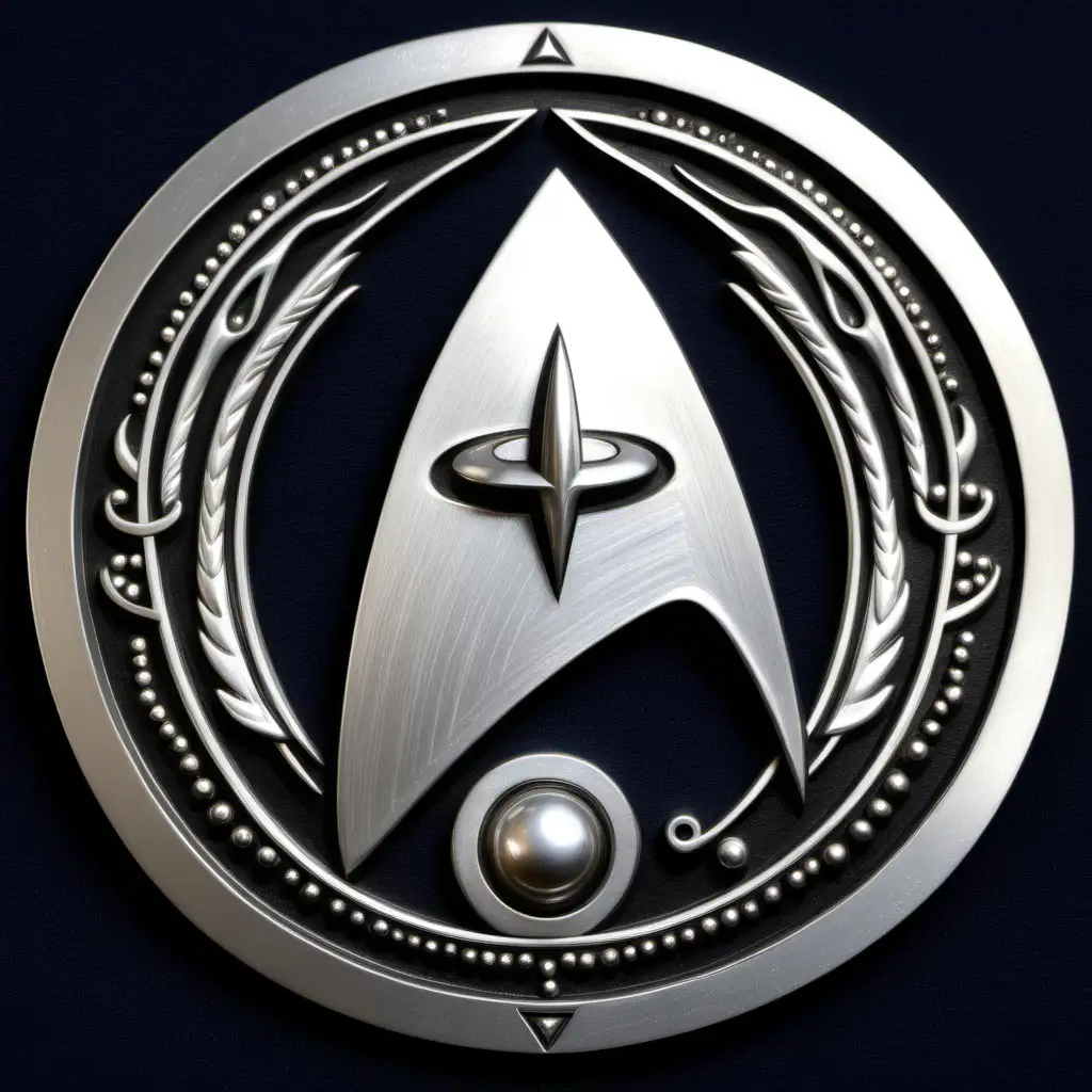 Star Trek, silver, regency era, symbols 