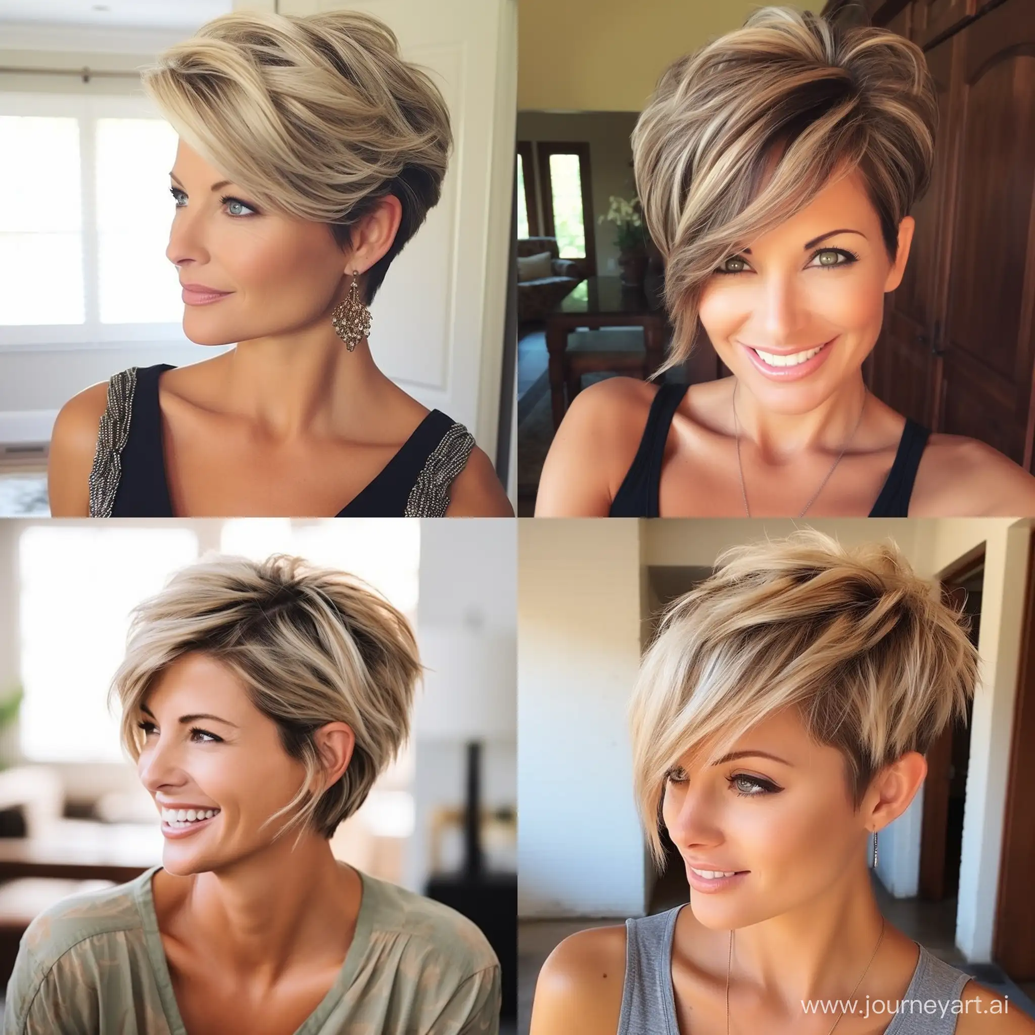 Chic-Short-Hairstyles-for-Women-Over-40