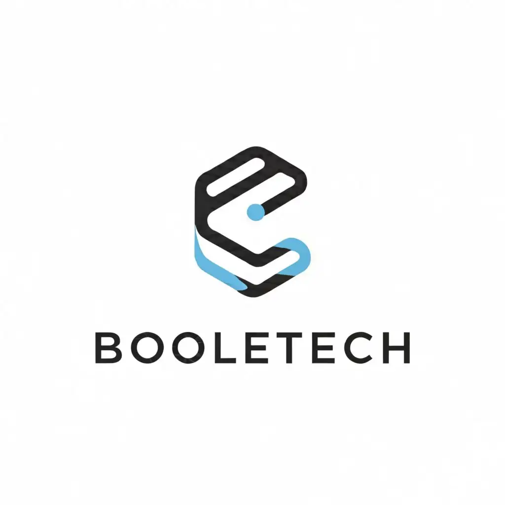 a logo design,with the text "Booletech", main symbol:logic,Moderate,be used in Technology industry,clear background
