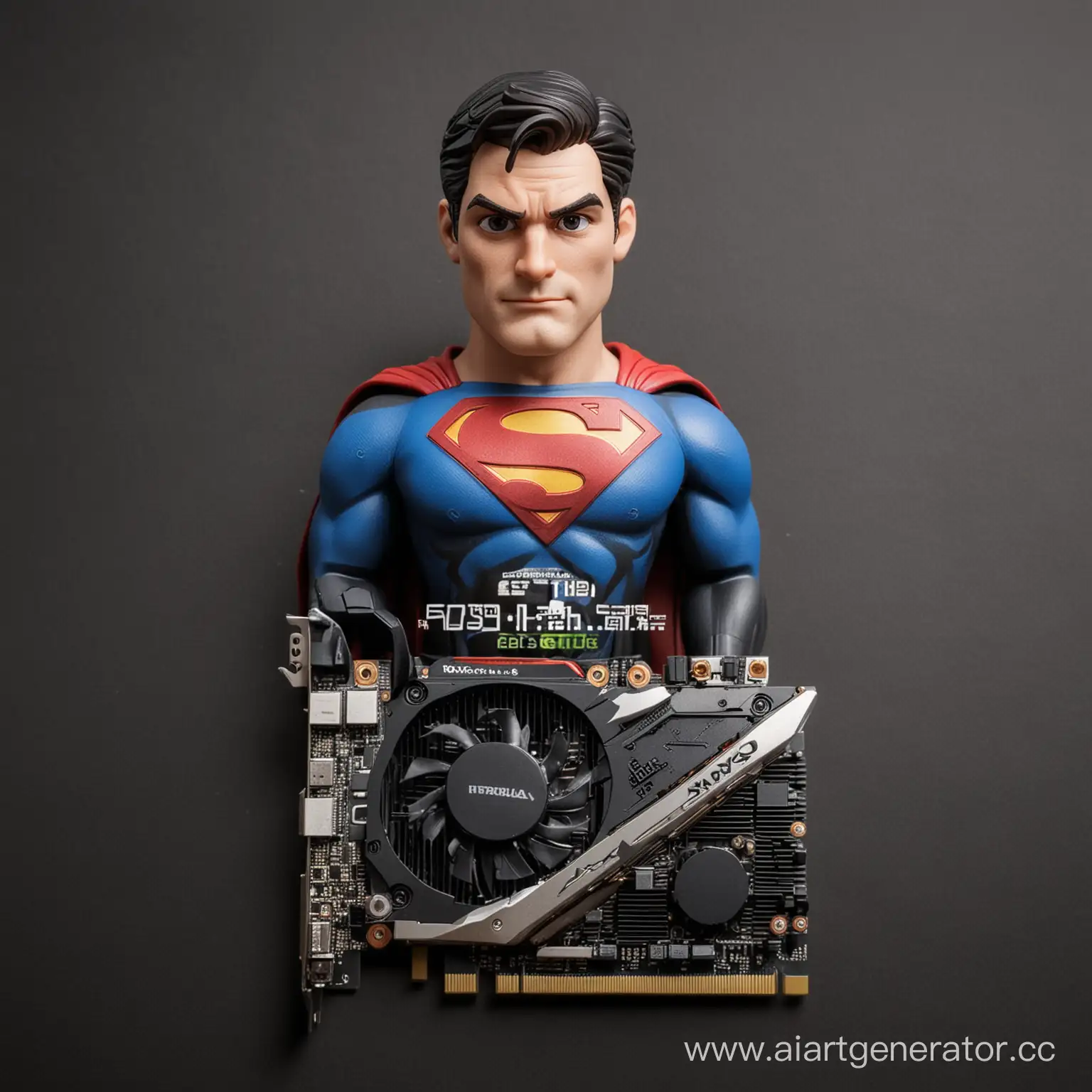 Superman-with-Nvidia-GTX-1050Ti-Graphics-Card-Head