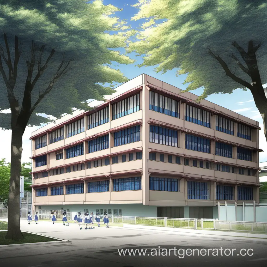 Students-of-MAOU-Secondary-School-No-104-Gathered-in-Courtyard