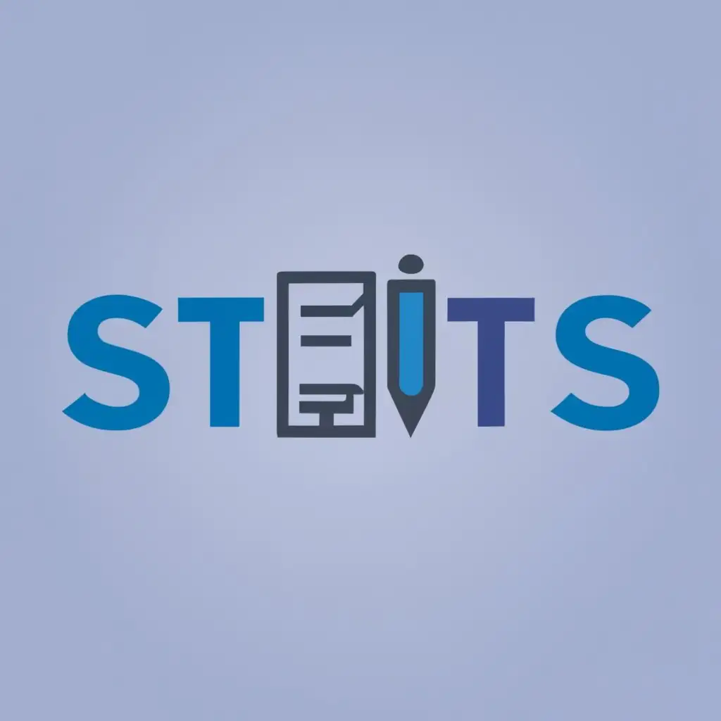 logo, STTS, with the text "SHAW TECH TRAINING & SERVICES", typography, be used in Education industry