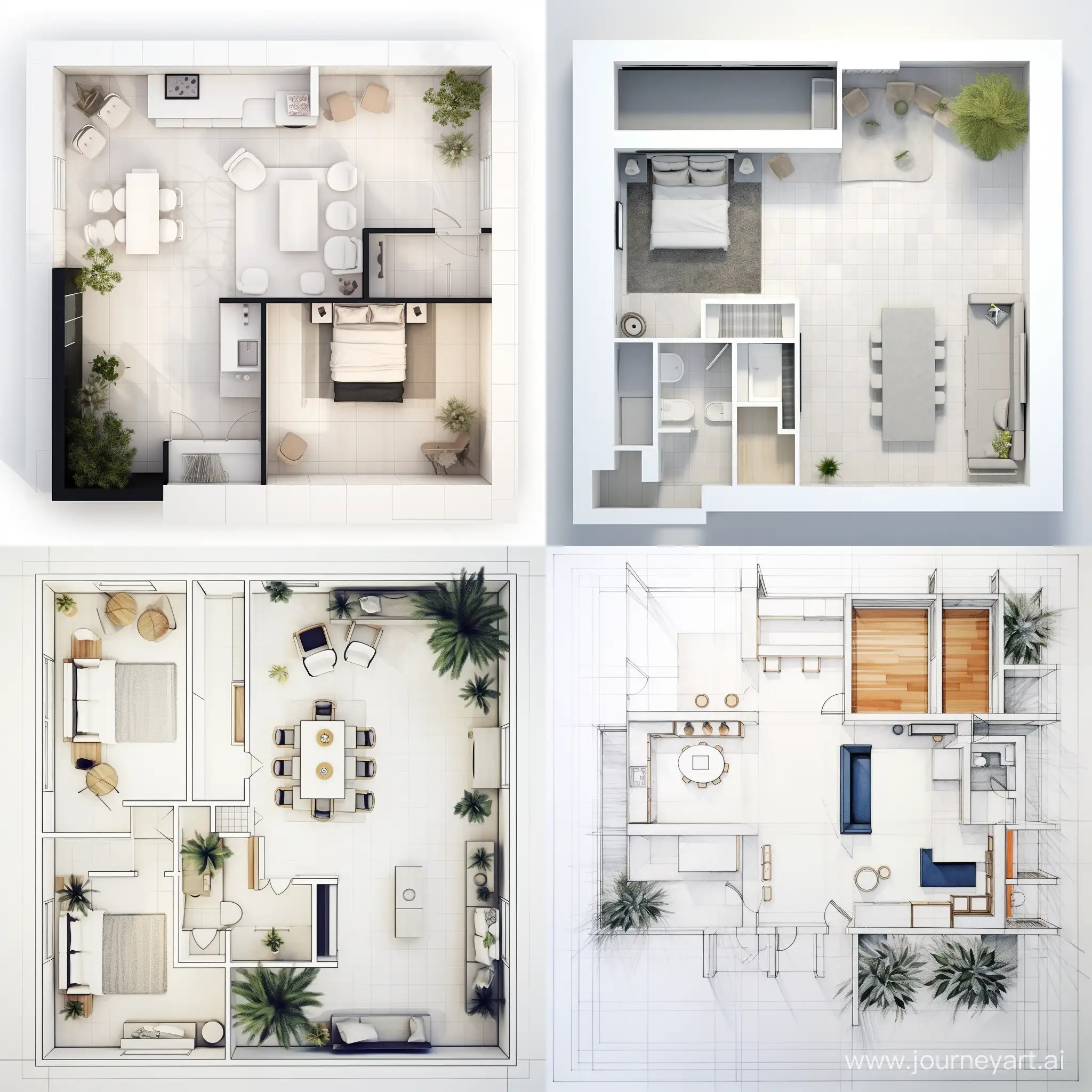 Contemporary-Open-Concept-10x10-Meter-Floor-Plan-with-Versatile-Wall-Configurations