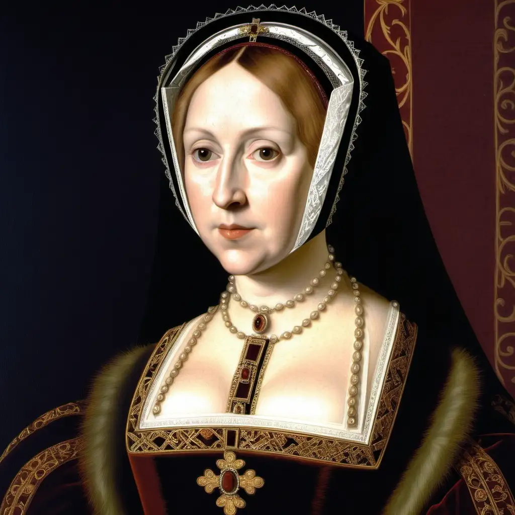 Queen Catherine of Aragon Wife of Henry VIII Portrait