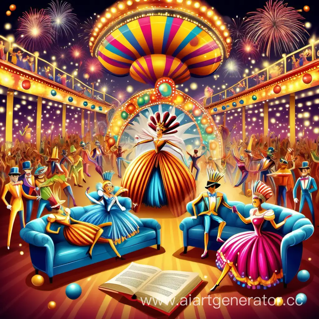 Vibrant-Carnival-Celebration-with-Colorful-Costumes-and-Fireworks