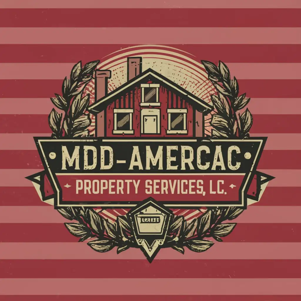 Very Nice, Simplify Design and Color Pallet.  

Great Colors, but deeper reds, business name: 	"Mid-America Property Services L.L.C." Great Plains Residential Roof and Remodeling Company