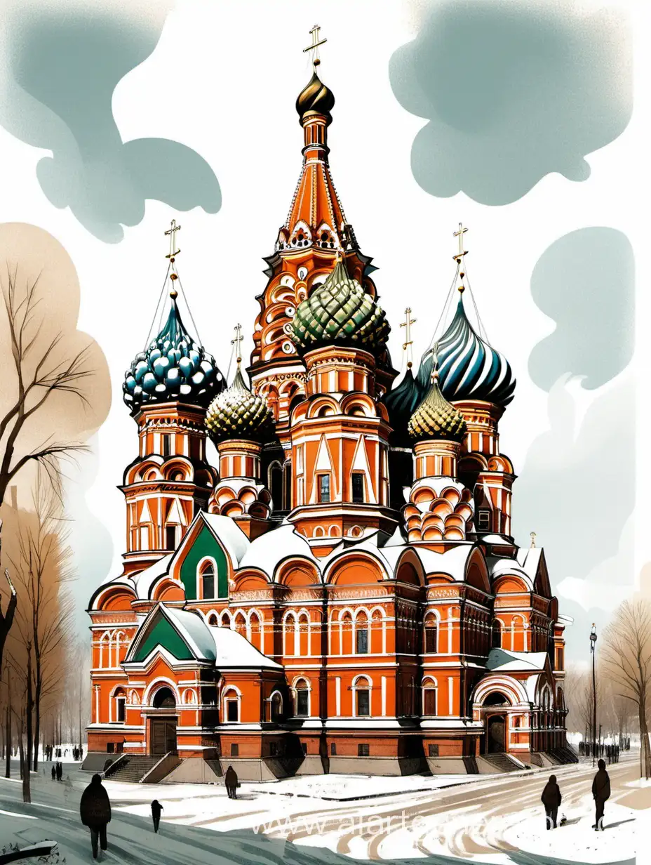 Pokrovsky Cathedral illustration
