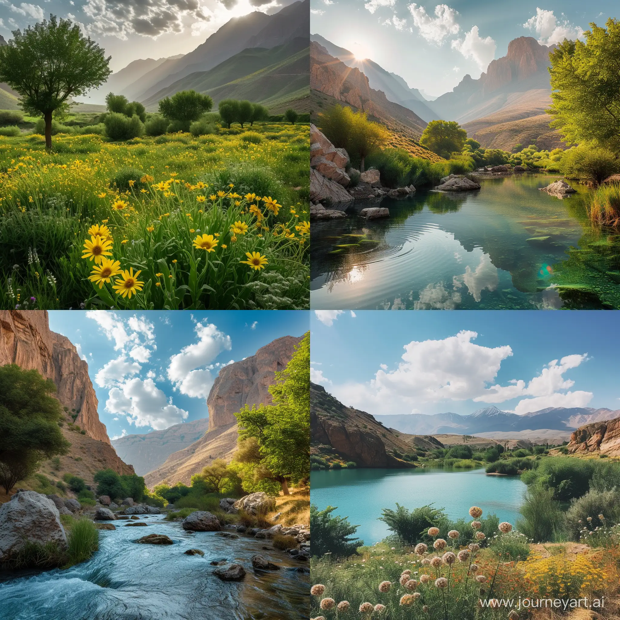 Vibrant-Iranian-Natural-Landscape-Blossoming-Desert-Oasis