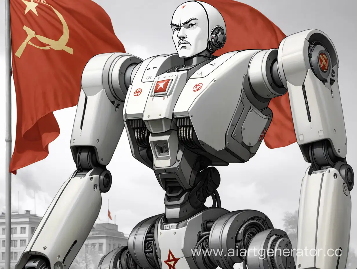 Ayanami-Rei-in-Soviet-Military-Robot-Artwork