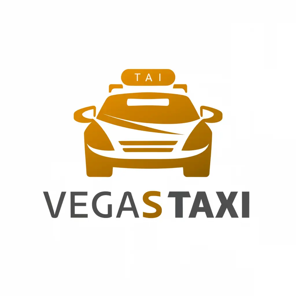 a logo design,with the text "Vegas-Taxi", main symbol:taxi,Сложный,be used in Автомобильная industry,clear background