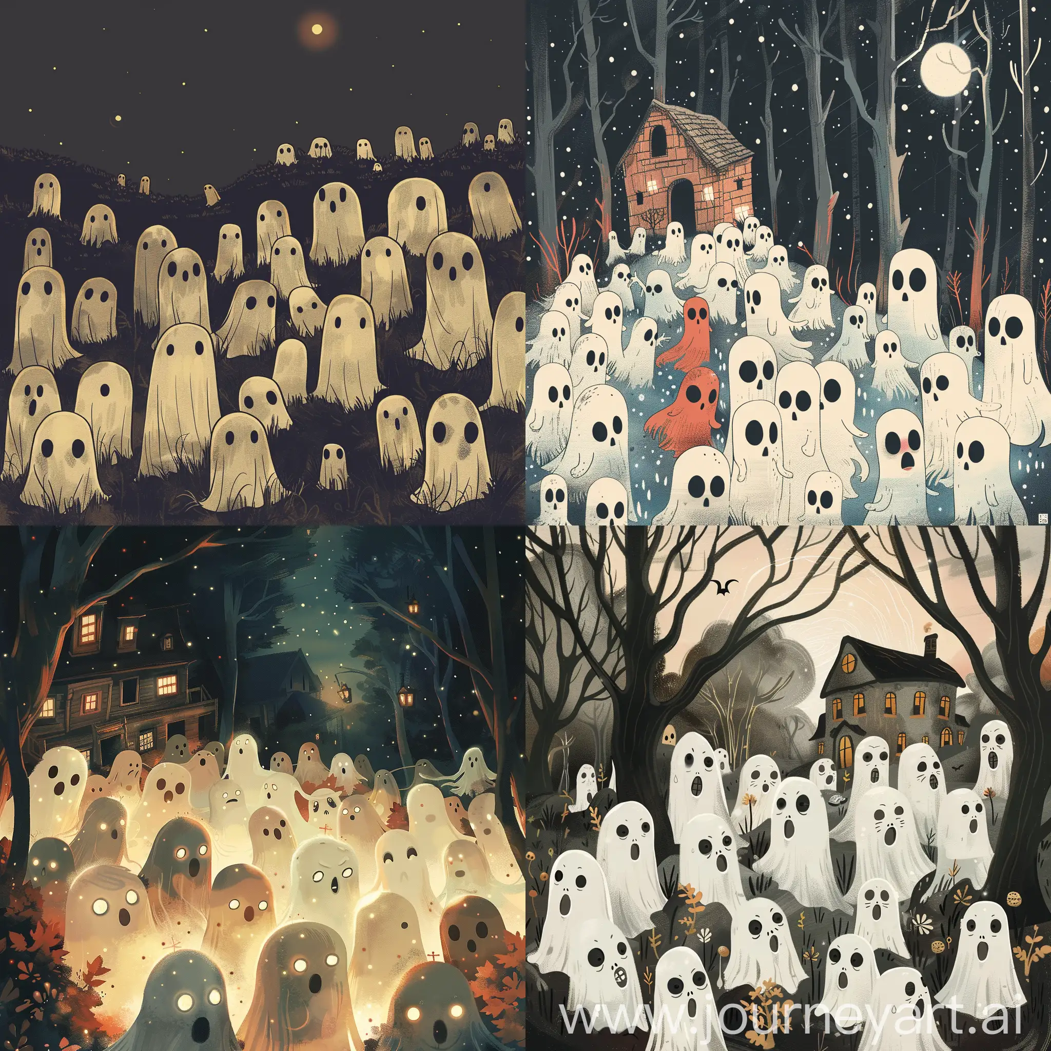 Enchanting-Million-Little-Ghosts-Gathering