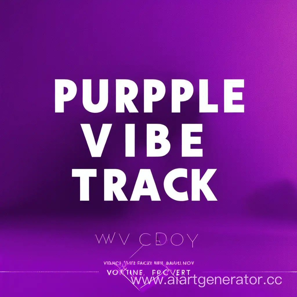 Vibrant-Purple-Music-Track-Cover-Design