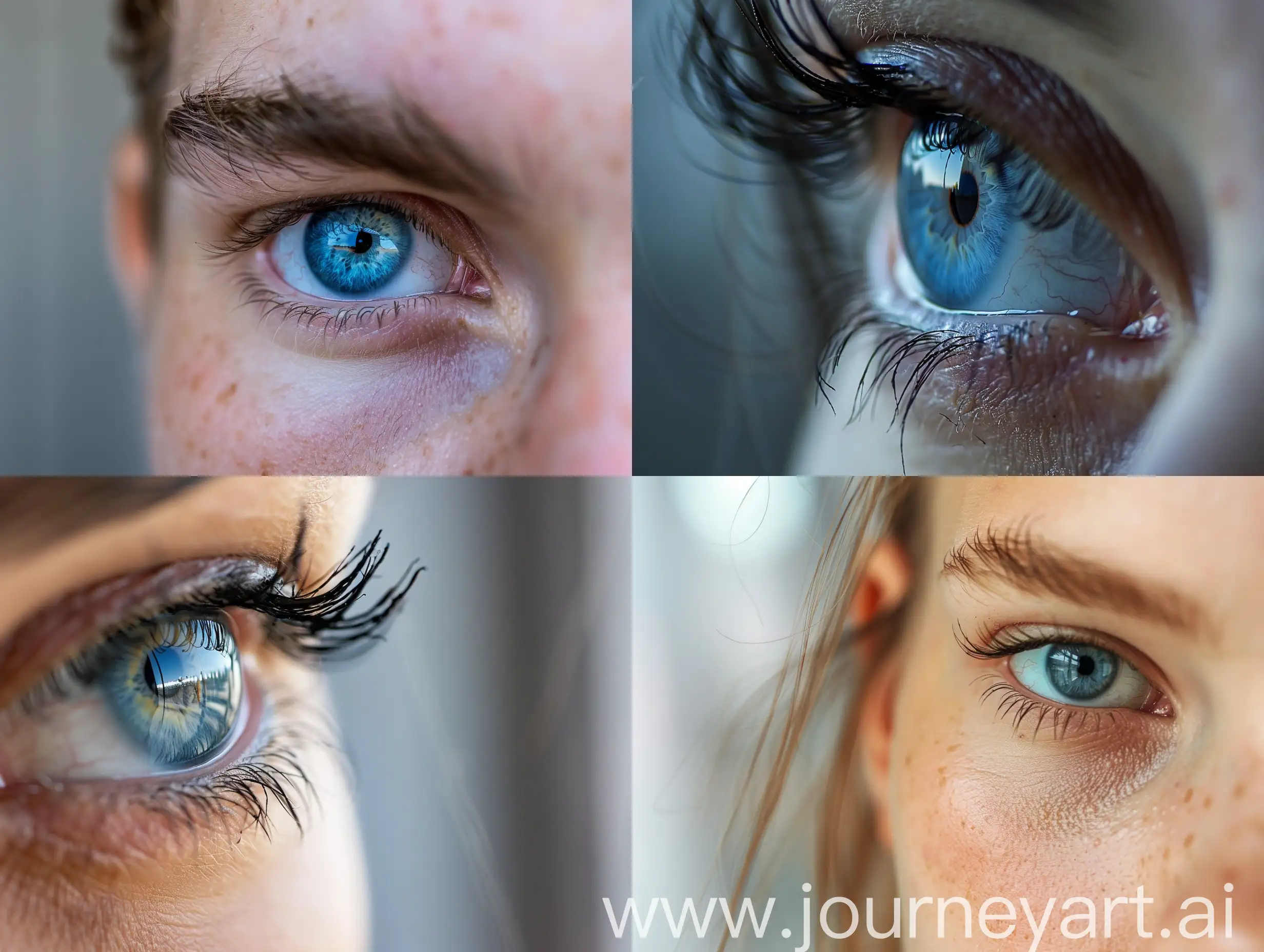 Intense-Blue-Eye-CloseUp-Captivating-Gaze-in-Foreground