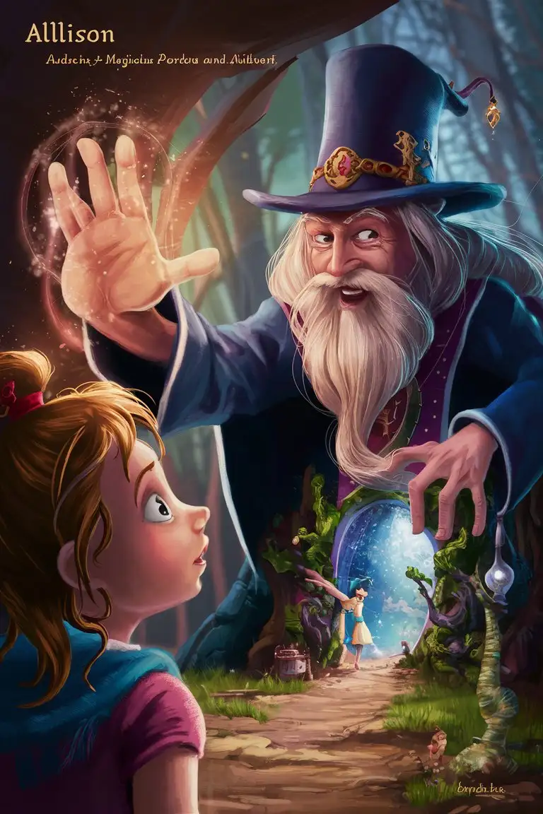 Alisons Encounter with the Mysterious Wizard Albert