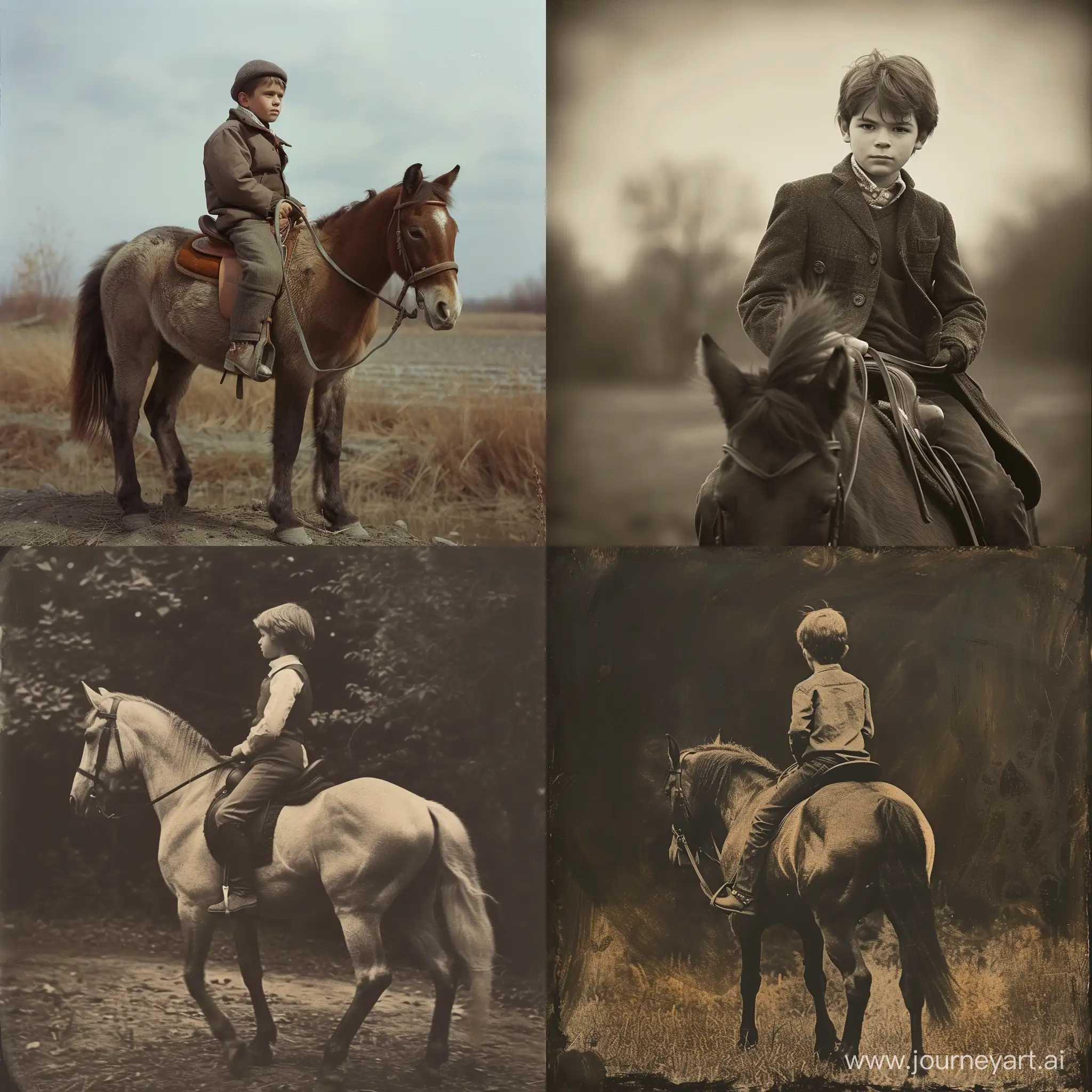 мальчик 12 лет скачет на коне