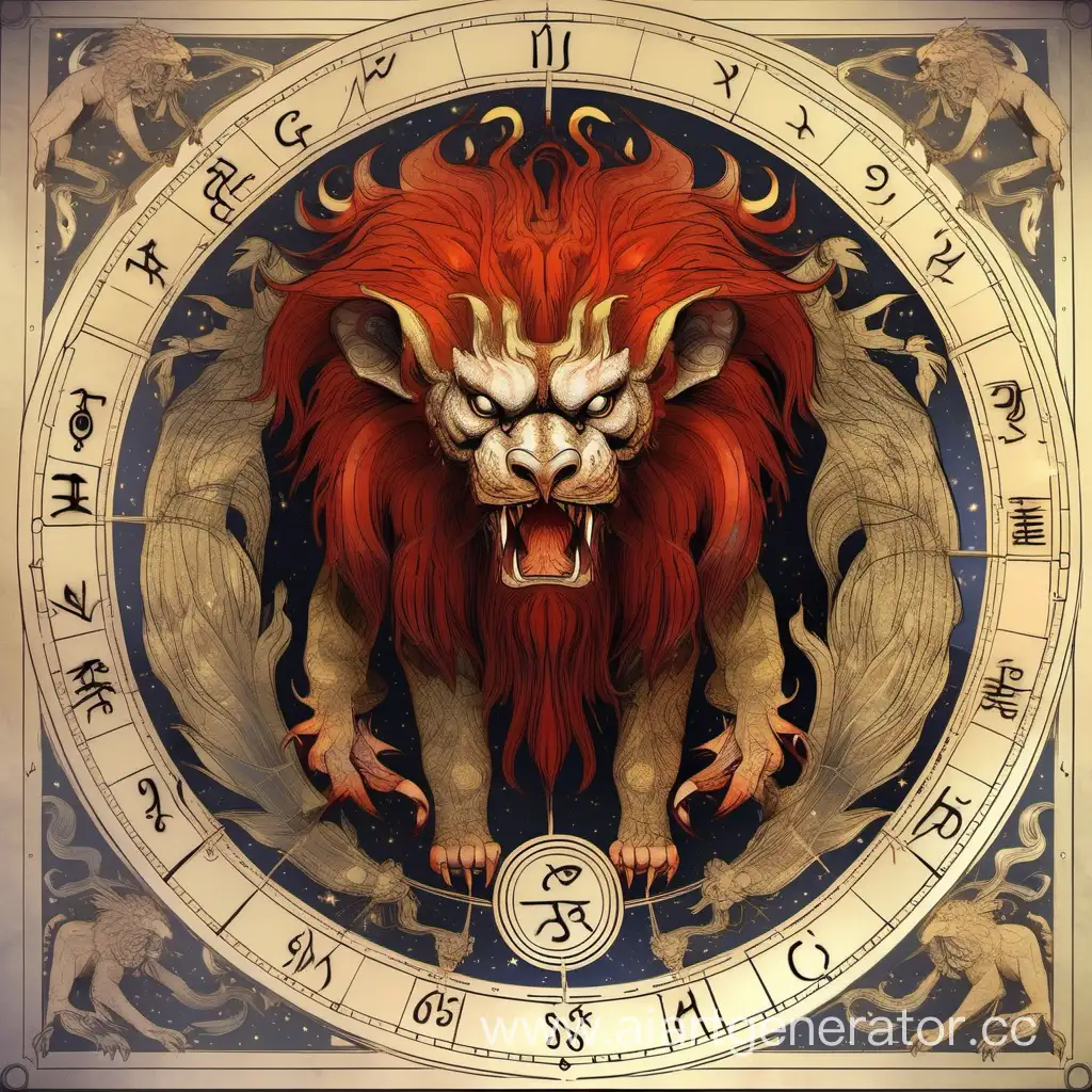 Majestic-Manticore-Mythical-Beast-of-the-Zodiac