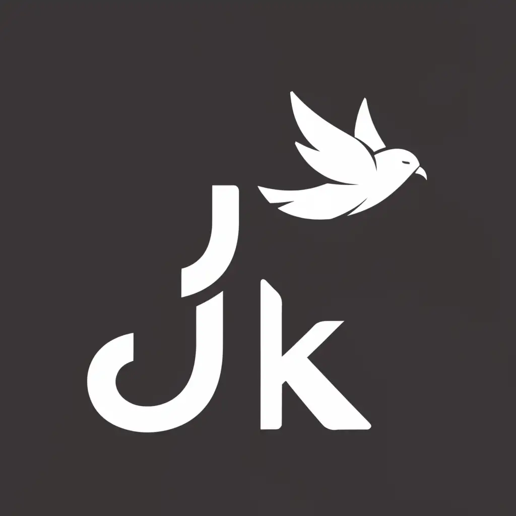 a logo design,with the text "JK", main symbol:JK,Moderate, be used in Religious industry, clear background