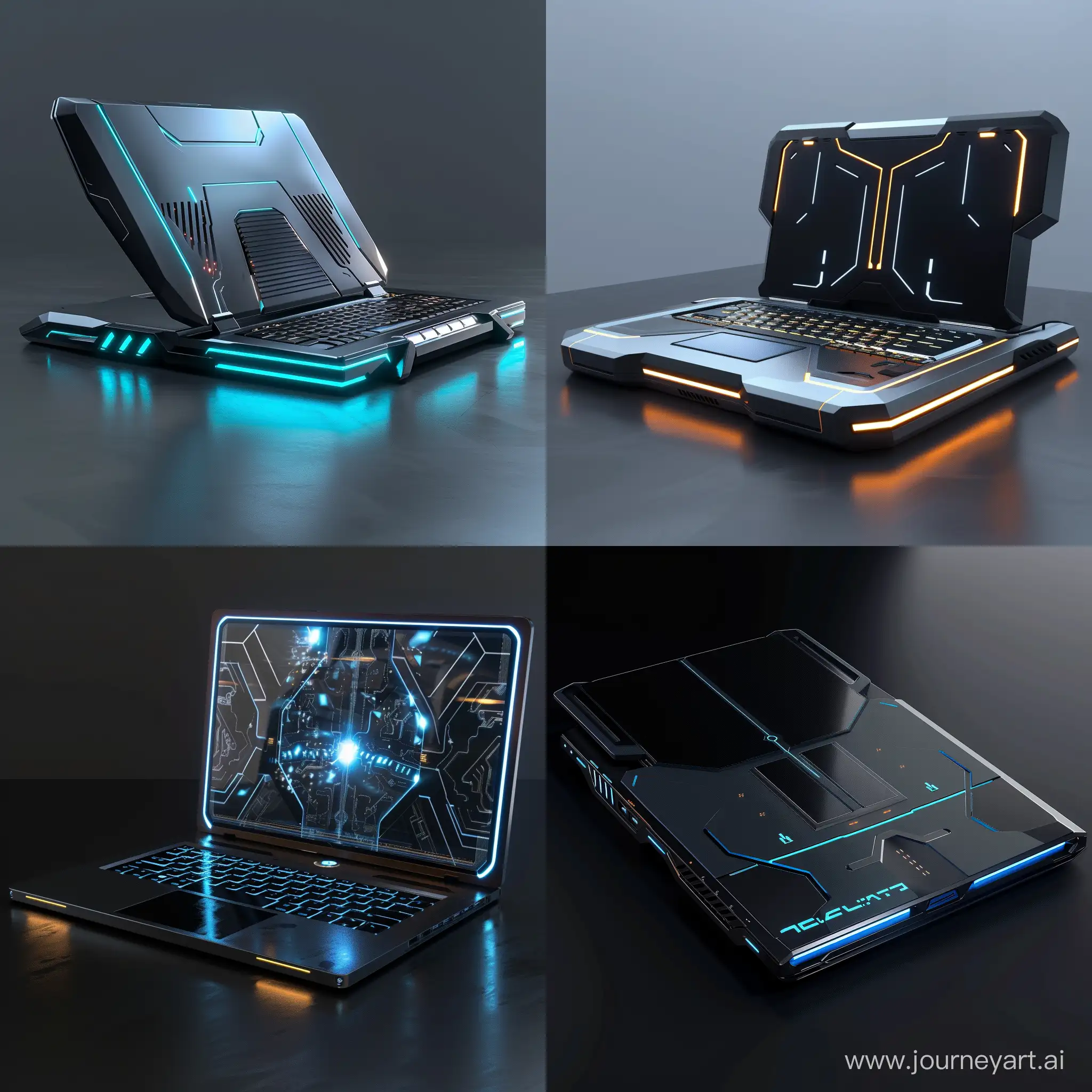 Futuristic-UltraResistant-Laptop-with-Octane-Render-Technology