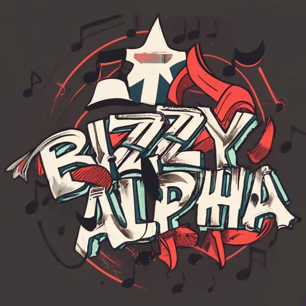 logo, EVIL BUSINESS MUSIC STREET BIZZY DA ALPHA, with the text "BIZZY DA ALPHA", typography, be used in Religious industry