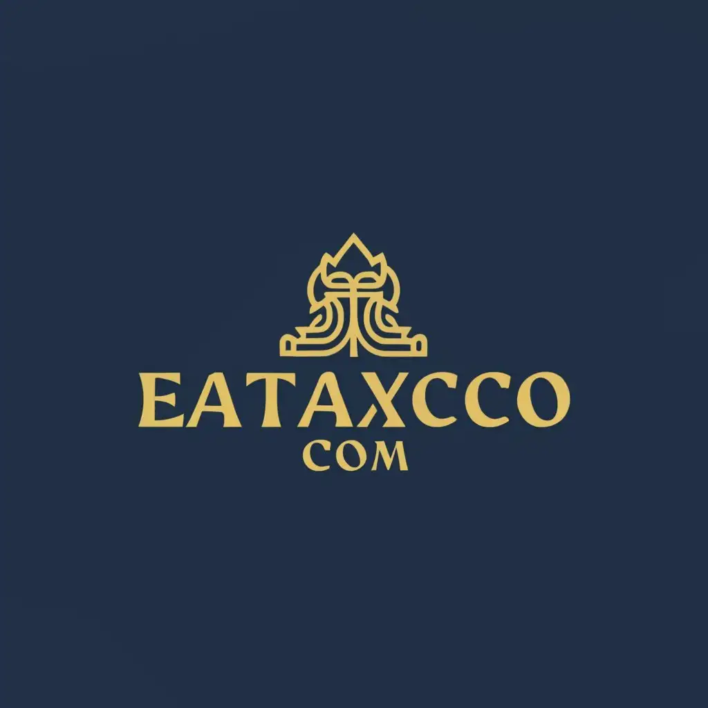 a logo design,with the text "eataxco.com", main symbol:shree ram,Moderate,clear background