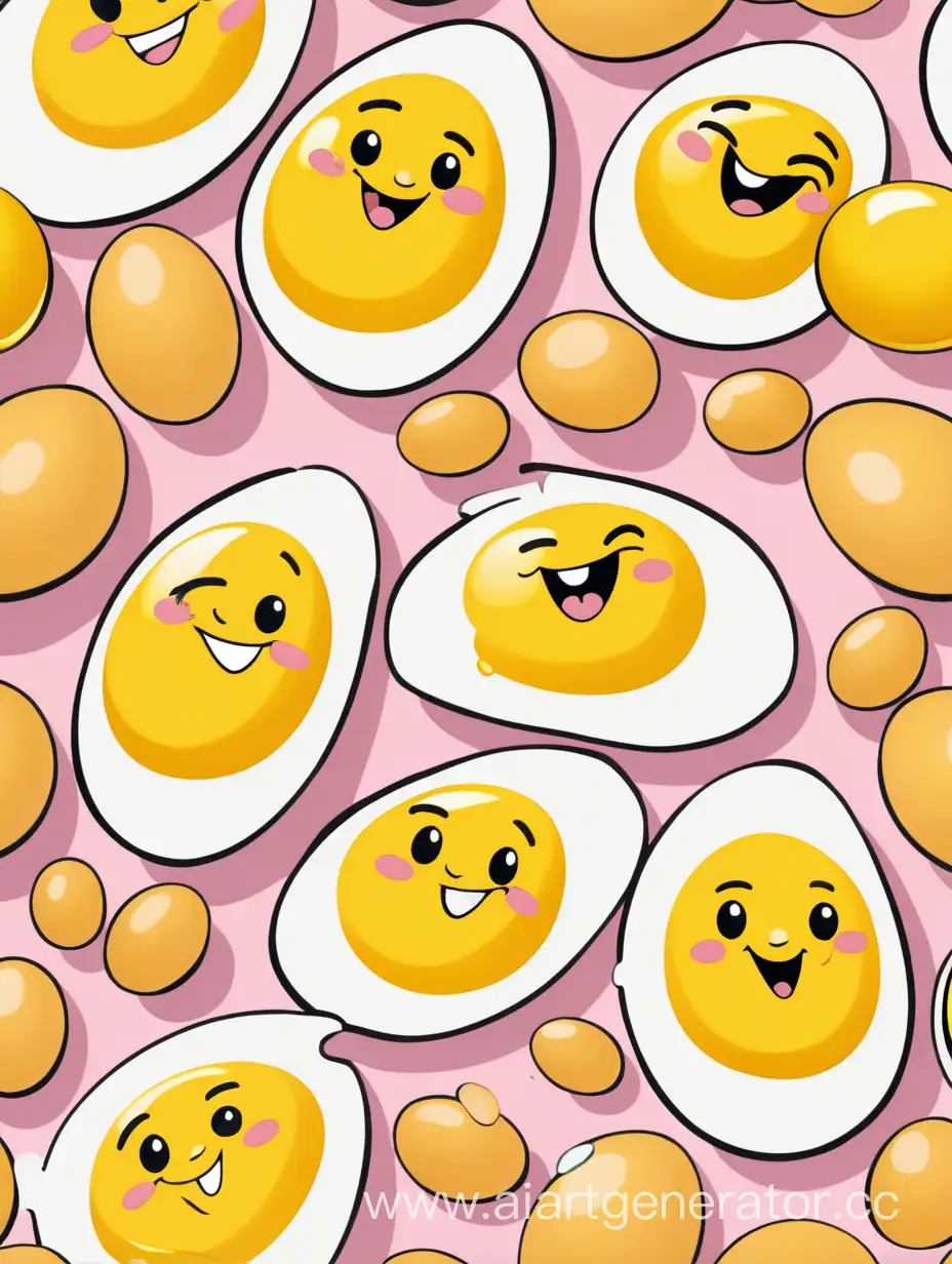 Cheerful-Cartoonish-Scrambled-Eggs-Yolk-Character