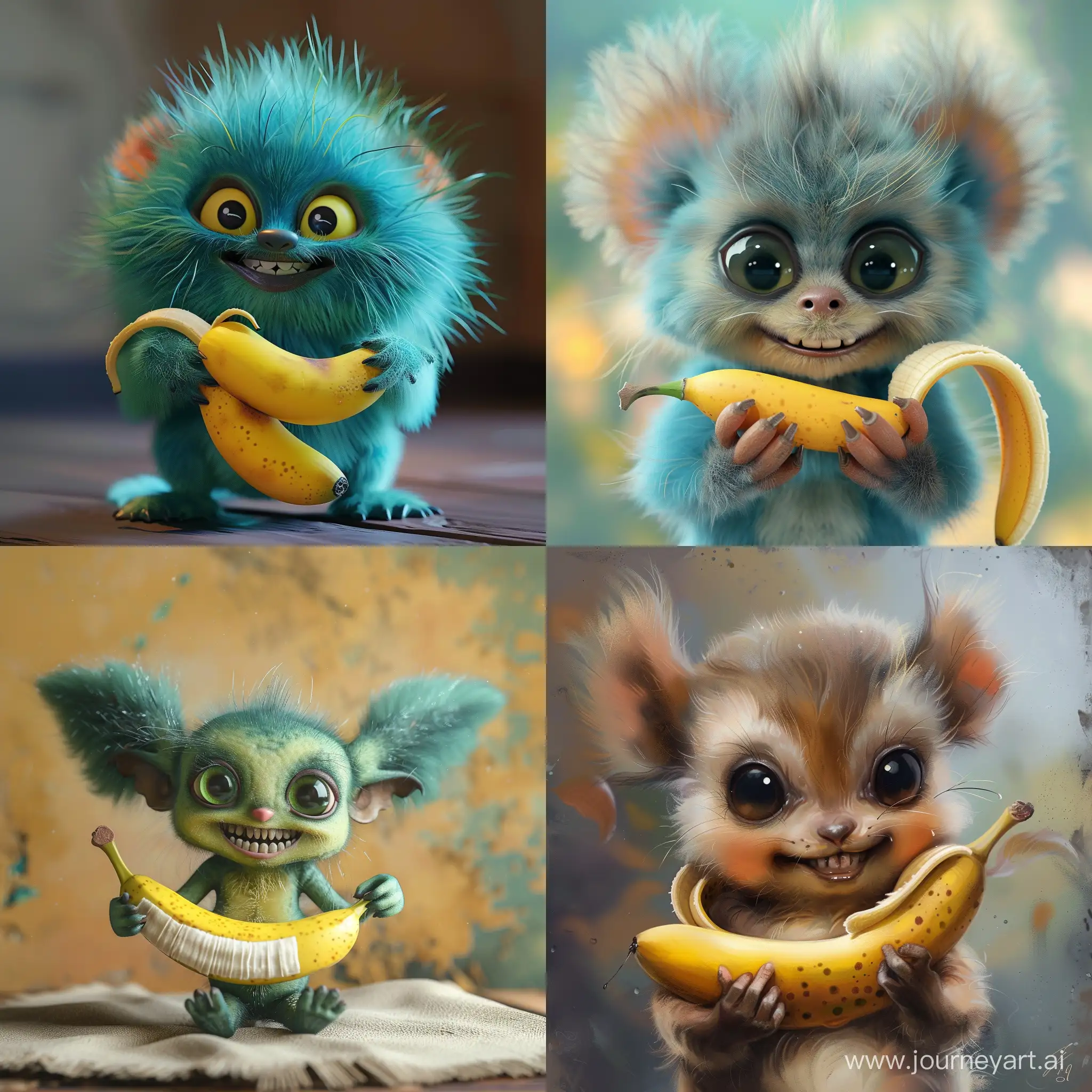 Cheburashka-Holding-Banana-Adorable-Character-Illustration
